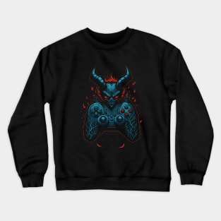 Devil gamepad Crewneck Sweatshirt